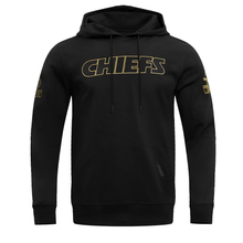 Load image into Gallery viewer, Kansas City Chiefs Black &amp; Gold Pro Standard Hoodie