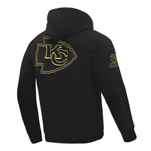 Load image into Gallery viewer, Kansas City Chiefs Black &amp; Gold Pro Standard Hoodie