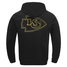 Load image into Gallery viewer, Kansas City Chiefs Black &amp; Gold Pro Standard Hoodie