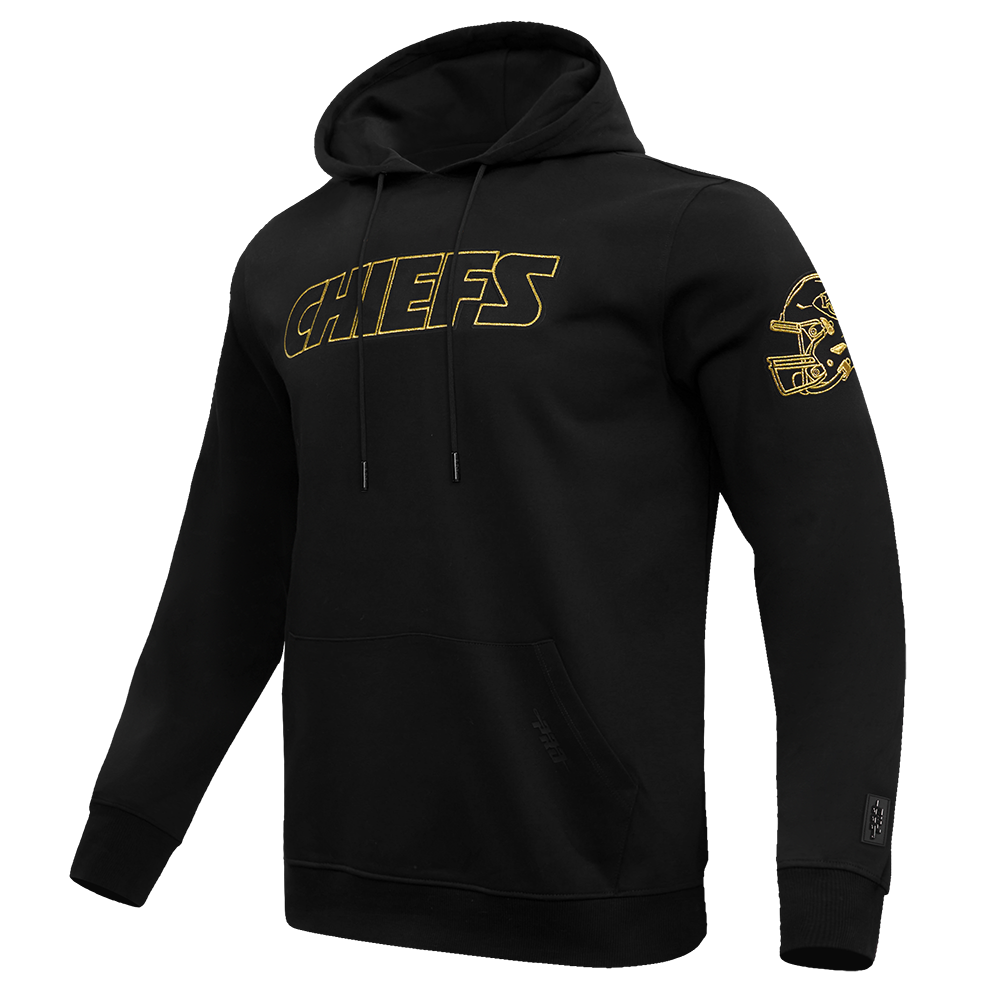 Kansas City Chiefs Black & Gold Pro Standard Hoodie