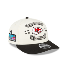 Load image into Gallery viewer, Kansas City Chiefs Super Bowl LVII Championship New Era Low Profile 9Fifty 950 Snapback Cap