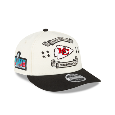 Kansas City Chiefs Super Bowl LVII Championship New Era Low Profile 9Fifty 950 Snapback Cap