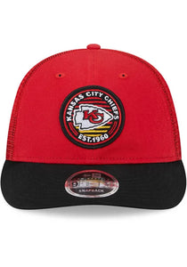 Kansas City Chiefs New Era 9Fifty 950 Low Profile Trucker Snapback Cap