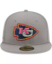 Load image into Gallery viewer, Kansas City Chiefs New Era 9Fifty 950 Snapback Color Pack Super Bowl L1V Side Patch Cap