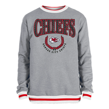 Load image into Gallery viewer, Kansas City Chiefs Pullover Gray New Era Sweatshirt