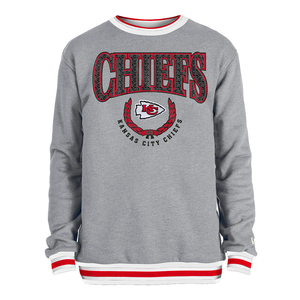 Kansas City Chiefs Pullover Gray New Era Sweatshirt