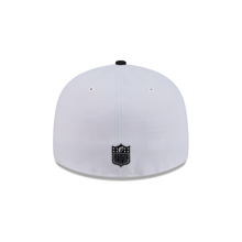 Load image into Gallery viewer, Kansas City Chiefs 59Fifty White &amp; Black Pre-Curved Bill 5950 New Era Fitted Cap