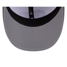 Load image into Gallery viewer, Kansas City Chiefs 59Fifty White &amp; Black Pre-Curved Bill 5950 New Era Fitted Cap