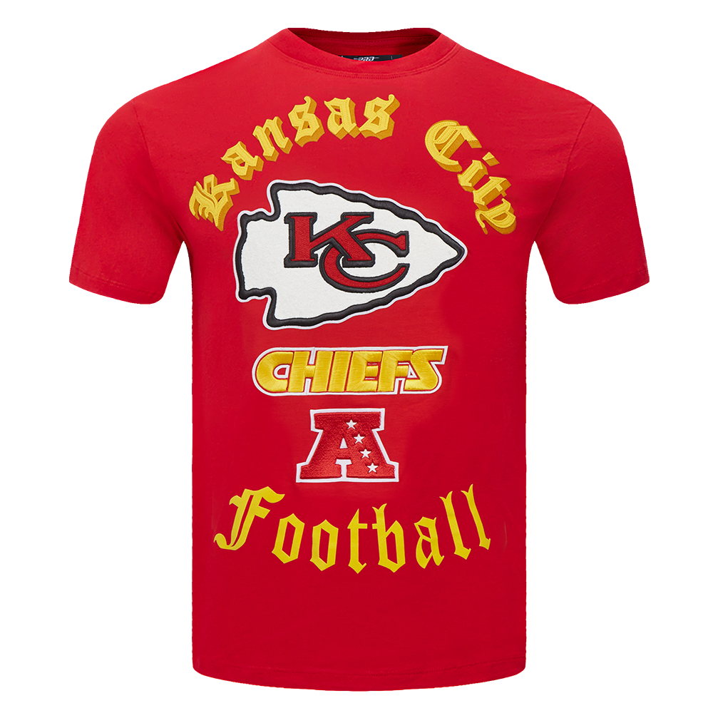 Kansas City Chiefs Pro Standard Old English Team Color Tee