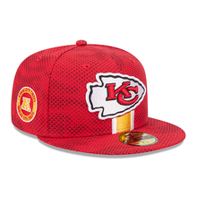 Load image into Gallery viewer, Kansas City Chiefs 59Fifty New Era Sideline 5950 Fitted Cap