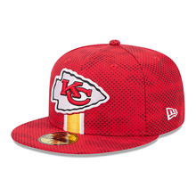 Load image into Gallery viewer, Kansas City Chiefs 59Fifty New Era Sideline 5950 Fitted Cap