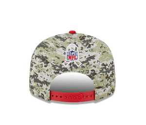 Kansas City Chiefs New Era 9Fifty 950 Snapback Salute to Service Cap