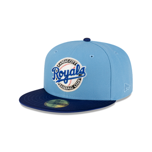 Kansas City Royals New Era 59Fifty 50th Anniversary Side Patch Fitted Cap