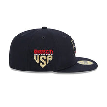 Load image into Gallery viewer, Kansas City Royals New Era 5950 59Fifty Patriotic USA July4 59Fifty Fitted Cap