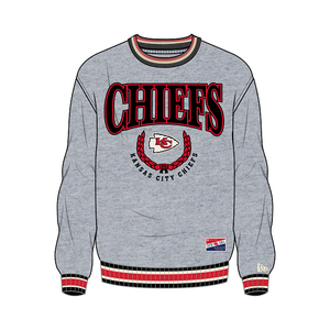 Kansas City Chiefs Pullover Gray New Era Sweatshirt