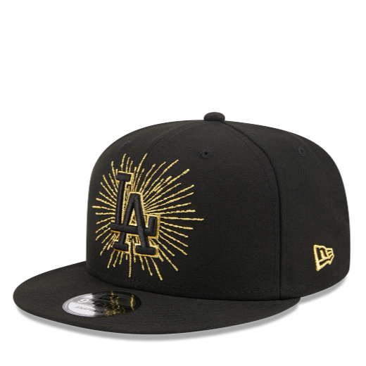 Los Angeles LA Dodgers 9FIFTY 950 Black with Gold New Era Snapback Hat