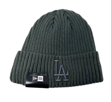 Los Angeles LA Dodgers Classic Core Charcoal New Era Knit Beanie