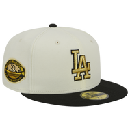 Los Angeles Dodgers City Icon 59Fifty 5950 New Era Fitted Cap with Dodger Stadium 50th Anniversary Sidepatch