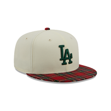 Load image into Gallery viewer, Los Angeles LA Dodgers New Era 9Fifty 950 Plaid Visor Snapback Cap