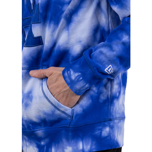 Los Angeles LA Dodgers New Era Tie Dye Fleece Pullover Hoodie