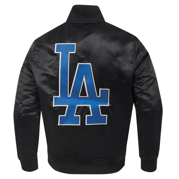 Los Angeles Dodgers World Series Big Logo Satin Pro Standard Jacket