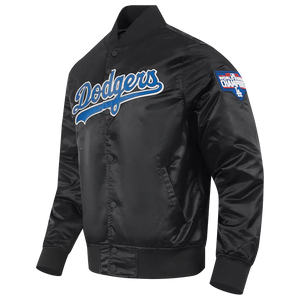 Los Angeles Dodgers World Series Big Logo Satin Pro Standard Jacket