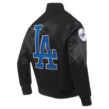 Load image into Gallery viewer, Los Angeles Dodgers World Series Big Logo Satin Pro Standard Jacket