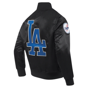 Los Angeles Dodgers World Series Big Logo Satin Pro Standard Jacket