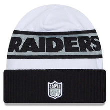 Load image into Gallery viewer, Las Vegas Raiders New Era Tech Knit Sideline Beanie