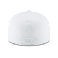 Load image into Gallery viewer, Los Angeles Dodgers New Era 59Fifty 5950 White on White WOW Fitted Cap