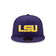 Load image into Gallery viewer, LSU Louisiana Tigers New Era 59Fifty 5950 Fitted Cap