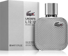 Load image into Gallery viewer, Lacoste L.12.12 Silver Grey 3.3 EDP Spray for Men