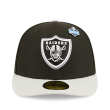 Load image into Gallery viewer, Las Vegas Raiders New Era 59fifty 5950 Curved Bill 2026 Draft Fitted Hat