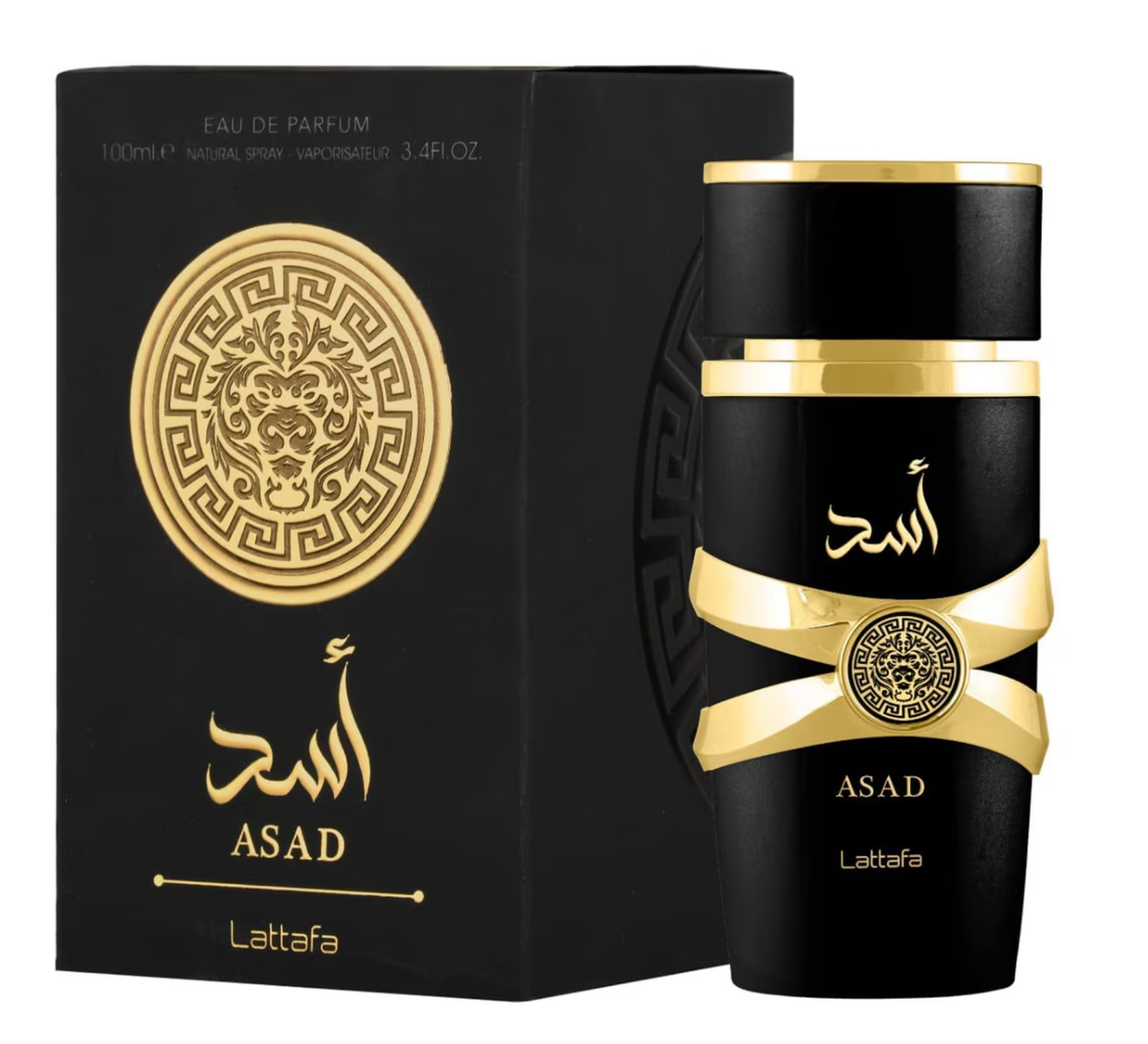 Lattafa Asad 3.4 EDP Eau de Parfum Spray for Men