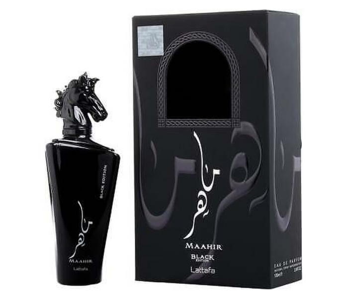 Lattafa Maahir Black Edition 3.4 FL OZ / 100 ML Eau De Parfum Spray Unisex