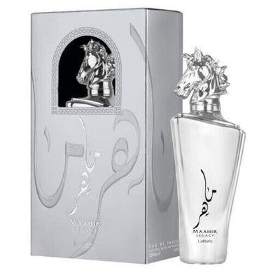 Lattafa Maahir Legacy Silver Edition 3.4 FL OZ / 100 ML Eau De Parfum Spray Unisex