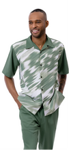 Load image into Gallery viewer, Leisure Two Piece Shirt &amp; Pants Classic Walking Set 2404