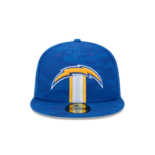 Load image into Gallery viewer, Los Angeles Chargers New Era 59Fifty 5950 Sideline Fitted Cap Blue