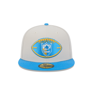 Los Angeles Chargers New Era 59Fifty 5950 Sideline Fitted Cap