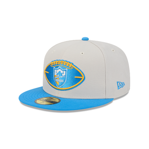 Los Angeles Chargers New Era 59Fifty 5950 Sideline Fitted Cap