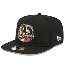 Load image into Gallery viewer, Los Angeles Dodgers New Era 9Fifty 950 Championship Ring Snapback Hat