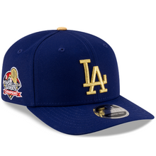 Load image into Gallery viewer, Los Angeles Dodgers New Era 9Seventy 970 Stretch Snap Blue &amp; Gold Curved Bill Snapback Hat