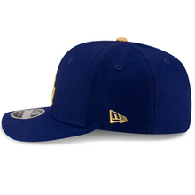 Load image into Gallery viewer, Los Angeles Dodgers New Era 9Seventy 970 Stretch Snap Blue &amp; Gold Curved Bill Snapback Hat