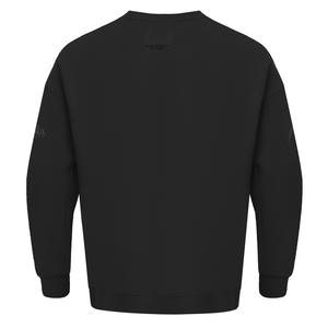 Los Angeles Dodgers Double Black Neutral Drop Shoulder Pro Standard Crewneck Sweatshirt