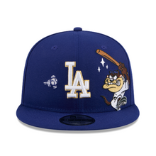 Load image into Gallery viewer, Los Angeles Dodgers Looney Tunes Tasmanian Devil 950 New Era 9Fifty Snapback Hat
