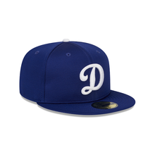 Load image into Gallery viewer, Los Angeles LA Dodgers New Era 59Fifty 5950 Blue with White D Logo Fitted Cap