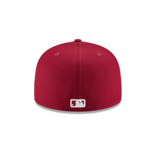 Load image into Gallery viewer, Los Angeles LA Dodgers Fitted 59fifty 5950 New Era Cardinal &amp; White Hat