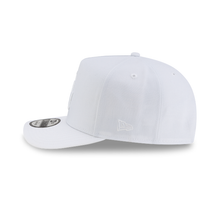 Load image into Gallery viewer, Los Angeles Dodgers New Era White on White 9Fifty 950 A Frame Curved Bill Snapback Hat