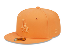 Load image into Gallery viewer, Los Angeles LA Dodgers Fitted 59fifty 5950 Color Pack Orange New Era Hat