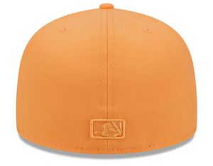Los Angeles LA Dodgers Fitted 59fifty 5950 Color Pack Orange New Era Hat